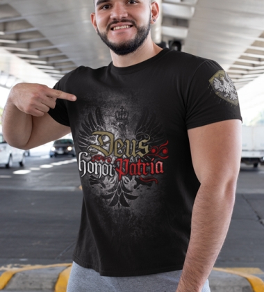 Koszulka-Deus Honor Patria